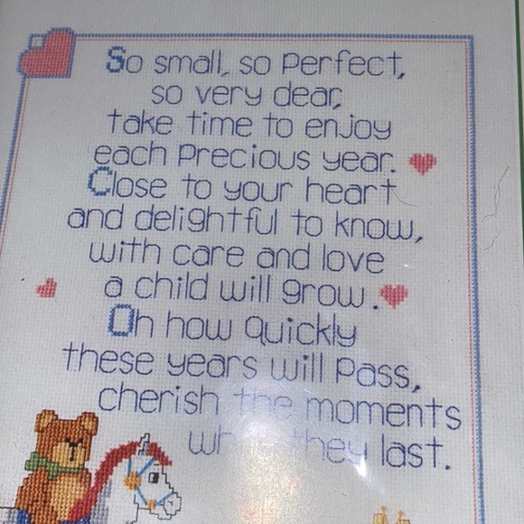 New vintage DIMENSIONS cherish the children counted cross stitching 3603. - Picture 2 of 7